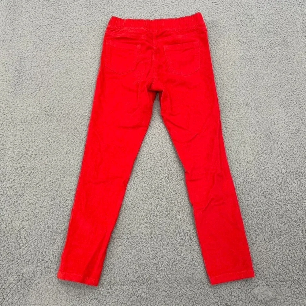 Mini Boden Corduroy Leggings Lot Red Green Girls 8-9y‎ Holiday Play School New